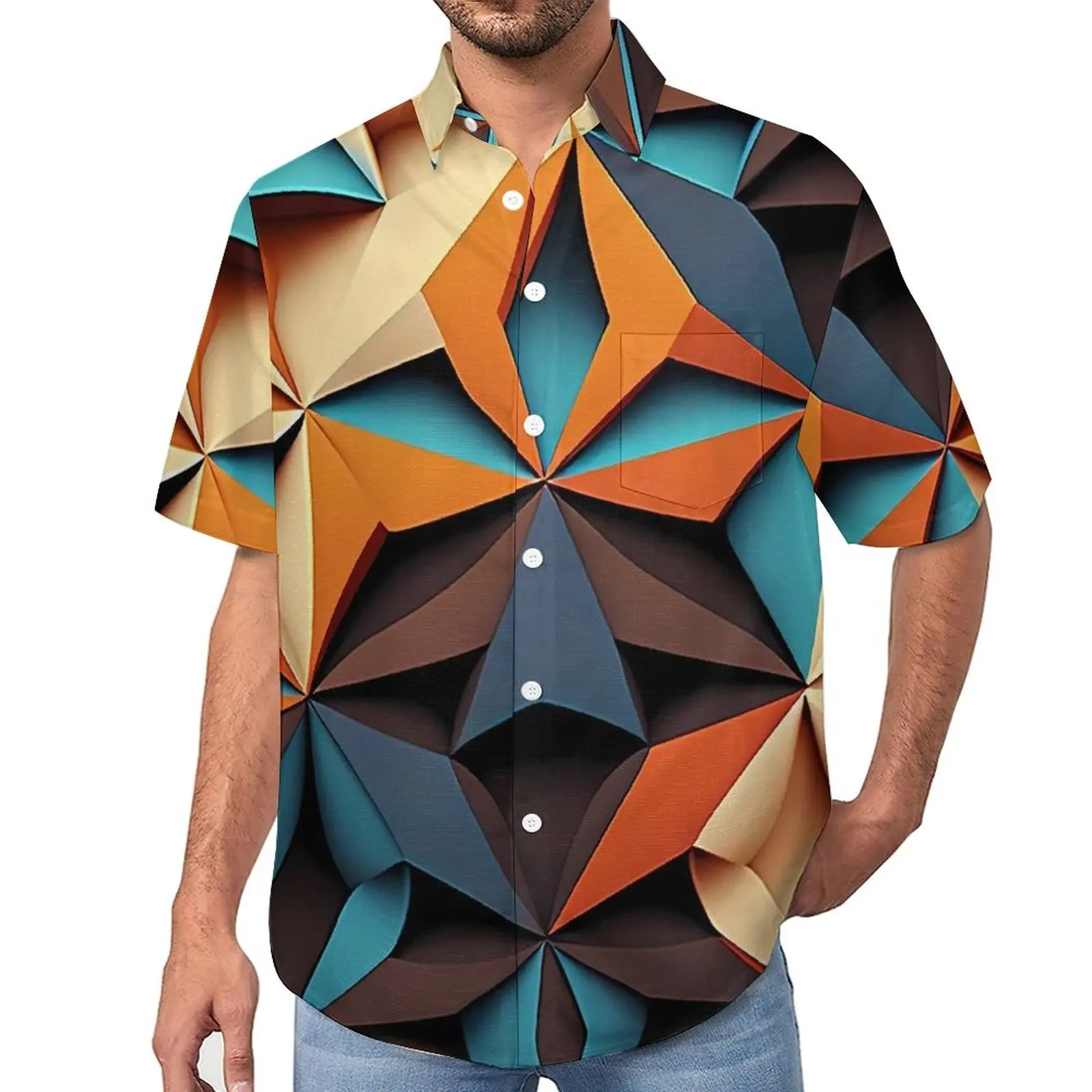 Geo Print Casual Shirts Abstract Geometric Beach Shirt Hawaii Y2K Blouses Male Graphic Plus Size
Geo Print Casual Shirts Abstract Geometric Beach Shirt Hawaii Y2K Blouses Male Graphic Plus Size