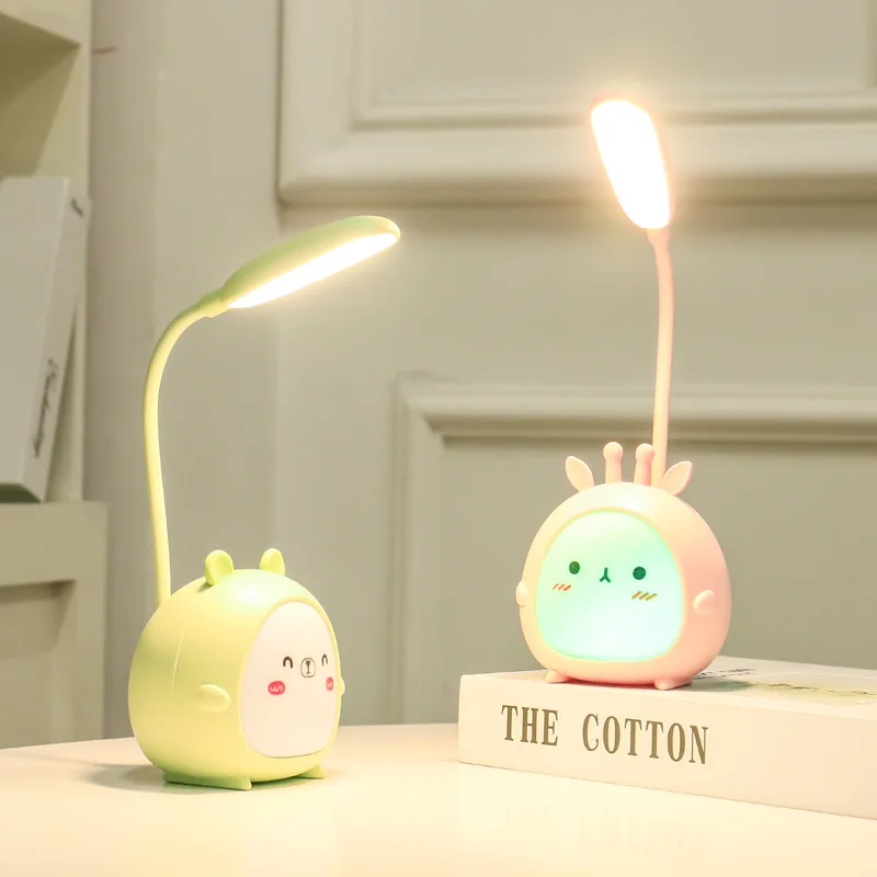 LED Desk Lamp USB Rechargeable Three-speed Dimming Cute Dormitory Learning Reading Desk Lamp Eye Protection Bedroom Night Light
LED Desk Lamp USB Rechargeable Three-speed Dimming Cute Dormitory Learning Reading Desk Lamp Eye Protection Bedroom Night Light