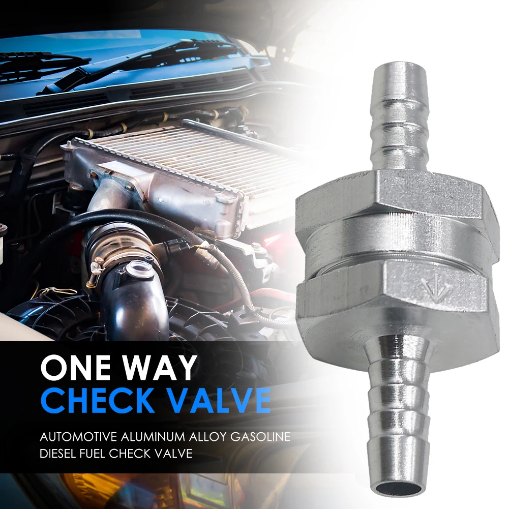 One Way Valve Aluminium Alloy Fuel Non Return Oil Gas Check Valve Check Valve Petrol Diesel for Car Automobile Helicopters Ships
One Way Valve Aluminium Alloy Fuel Non Return Oil Gas Check Valve Check Valve Petrol Diesel for Car Automobile Helicopters Ships