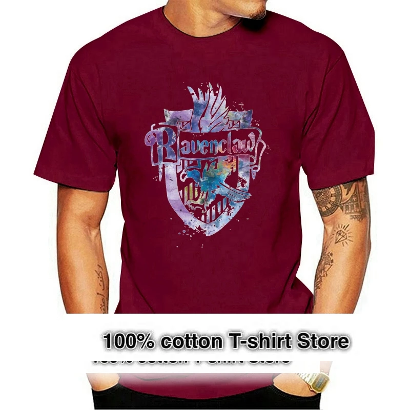 Printed Men T Shirt Cotton tShirt O Neck Short Sleeve Women T Shirt Ravenclaw 
Printed Men T Shirt Cotton tShirt O Neck Short Sleeve Women T Shirt Ravenclaw