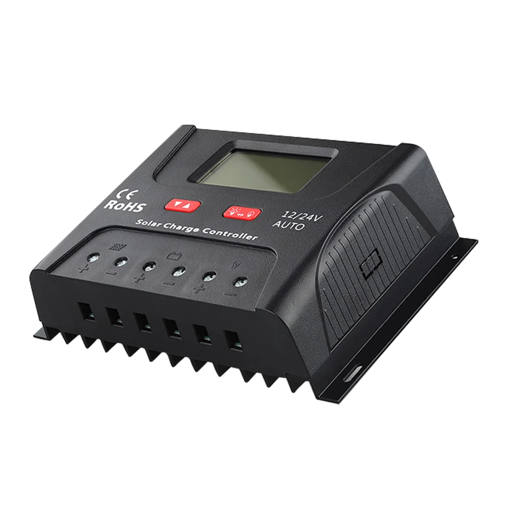 Sunpal Waterproof SR-HP2430 12V 24V 30A Micro Manual PWM Solar Charge Controller 20A
Sunpal Waterproof SR-HP2430 12V 24V 30A Micro Manual PWM Solar Charge Controller 20A
