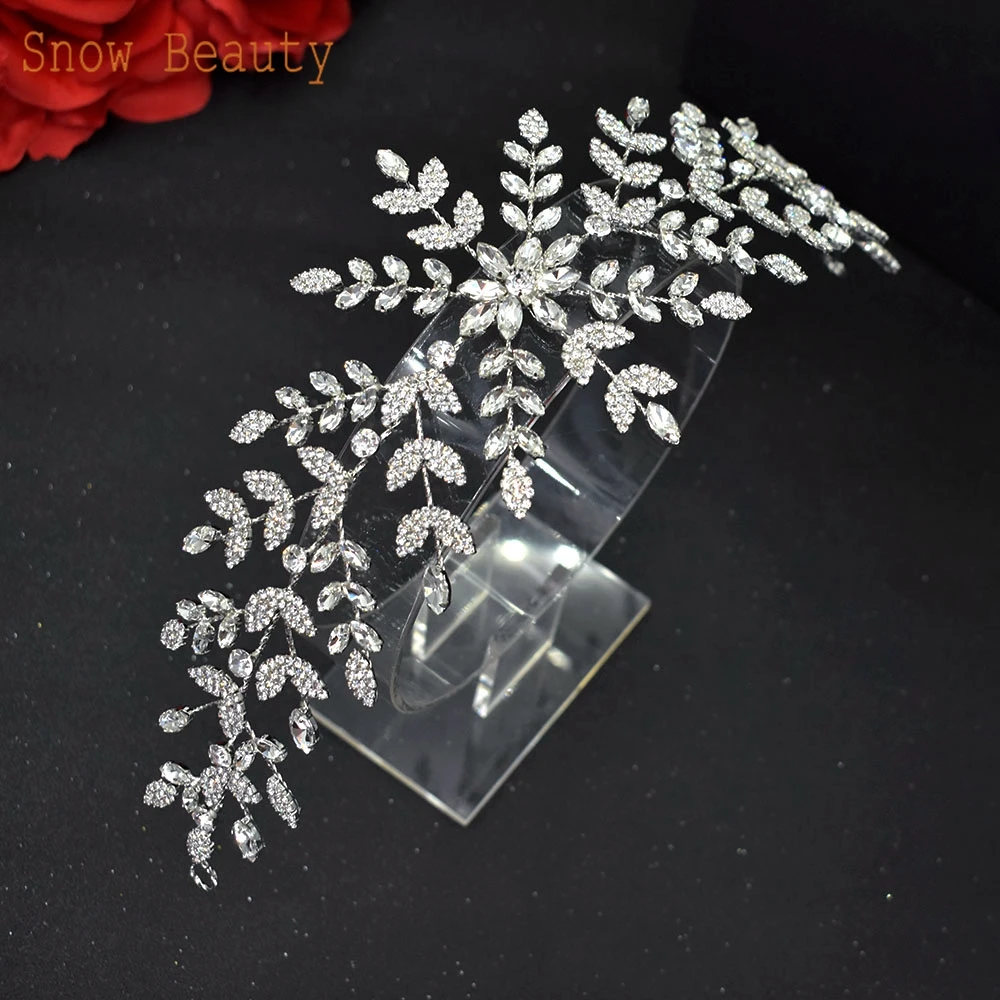 A272 Bohemian Bridal Headdress Wedding Hairband Rhinestone Bride Crown Wedding Pageant Headdress Crystal Women Hair Accessories
A272 Bohemian Bridal Headdress Wedding Hairband Rhinestone Bride Crown Wedding Pageant Headdress Crystal Women Hair Accessories