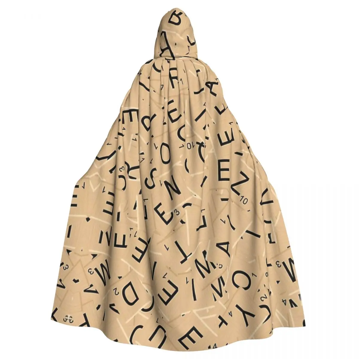 Scrabble Tiles Jigsaw Hooded Cloak Halloween Party Cosplay Woman Men Adult Long Witchcraft Robe Hood
Scrabble Tiles Jigsaw Hooded Cloak Halloween Party Cosplay Woman Men Adult Long Witchcraft Robe Hood