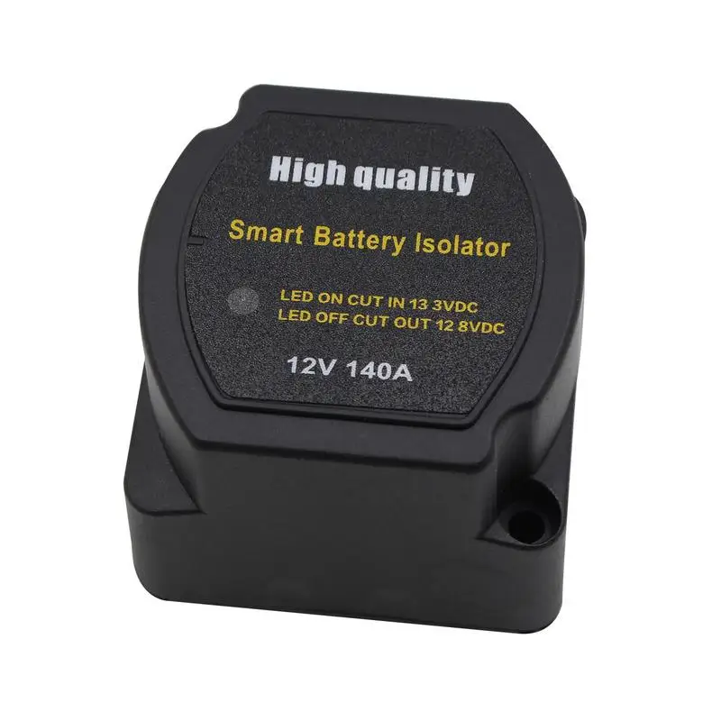 Dual Battery Isolator Kit Dual Smart Battery Isolator Kit Double Battery Automatic Charger Safe Water And Vibration Resistant
Dual Battery Isolator Kit Dual Smart Battery Isolator Kit Double Battery Automatic Charger Safe Water And Vibration Resistant