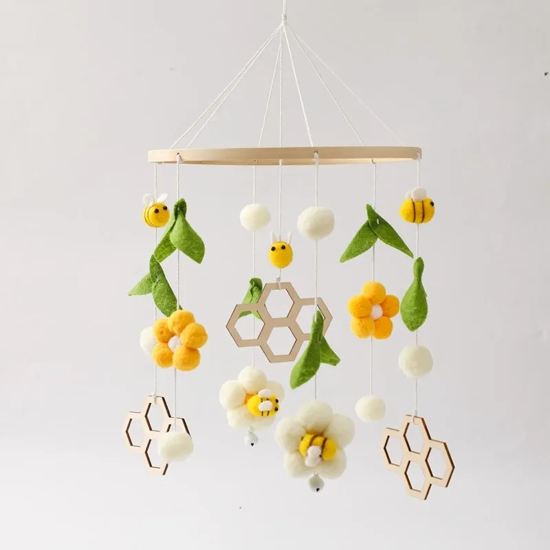 Baby Cribs Rattle Toys 0-12 Months Wooden Baby Mobile Newborn Bee Animal Shape Bed Bell Hanging Toys Bracket Baby Bed Toys Gifts
Baby Cribs Rattle Toys 0-12 Months Wooden Baby Mobile Newborn Bee Animal Shape Bed Bell Hanging Toys Bracket Baby Bed Toys Gifts