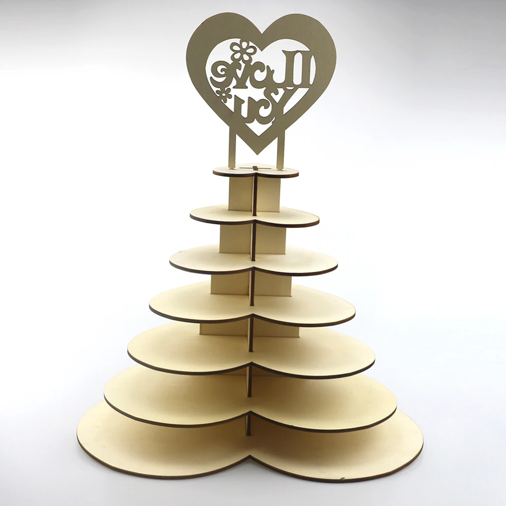 7 Layers 3D Chocolate Display Stand Wood Easy to Install Wedding Candy Rack
7 Layers 3D Chocolate Display Stand Wood Easy to Install Wedding Candy Rack