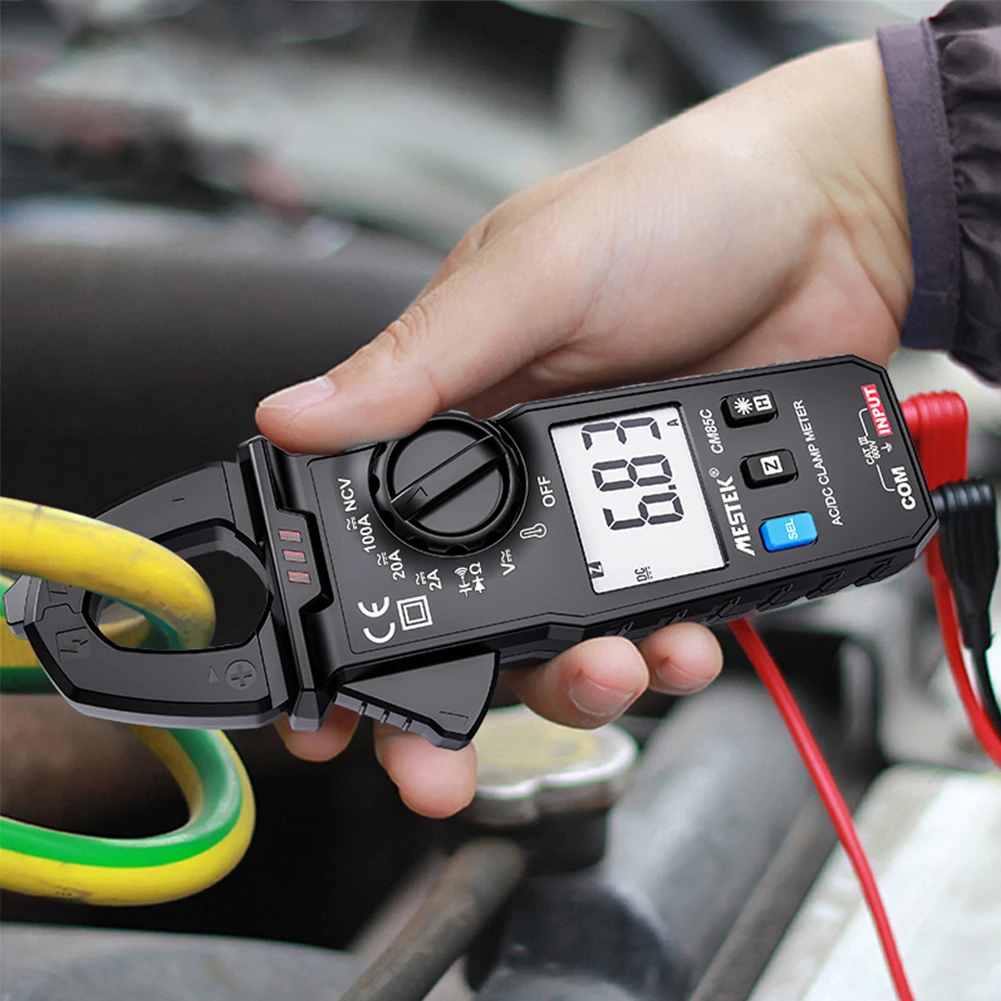 Digital Clamp Meter Auto Ranging Multimeter Current Voltage Tester with LCD Screen Measures DC/AC Current Voltage Temperature
Digital Clamp Meter Auto Ranging Multimeter Current Voltage Tester with LCD Screen Measures DC/AC Current Voltage Temperature