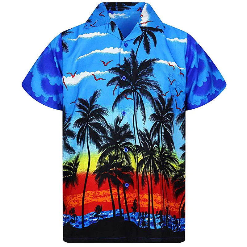 2022 Hawaiian Shirt men 5xl loose shirts men Fashion Palm Tree Printed Beach Wear top Single Breasted Cuban Collar Shirt
2022 Hawaiian Shirt men 5xl loose shirts men Fashion Palm Tree Printed Beach Wear top Single Breasted Cuban Collar Shirt