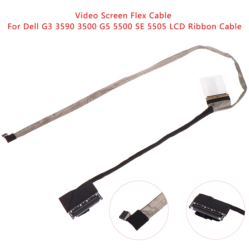 

1PC Video screen Flex cable For Dell G3 3590 G3-3590 laptop LCD LED Display Ribbon cable 025H3D 450.0H701.0002