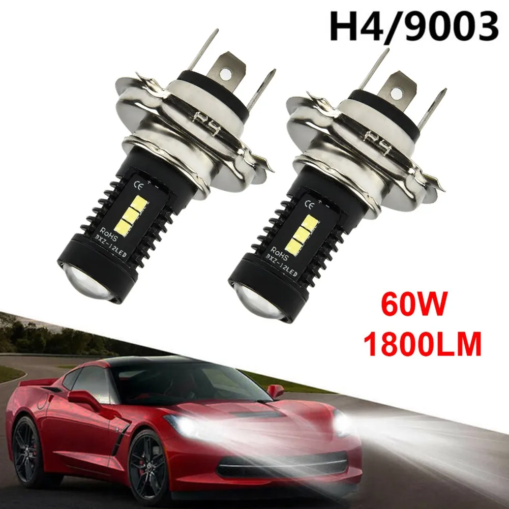 2pcs H4 9003 COB LED Conversion Headlight DRL Fog Lights Bulb High/Low Beam 60W 1800LM 6000K Signal Turn Brake Parking Tail Bulb
2pcs H4 9003 COB LED Conversion Headlight DRL Fog Lights Bulb High/Low Beam 60W 1800LM 6000K Signal Turn Brake Parking Tail Bulb