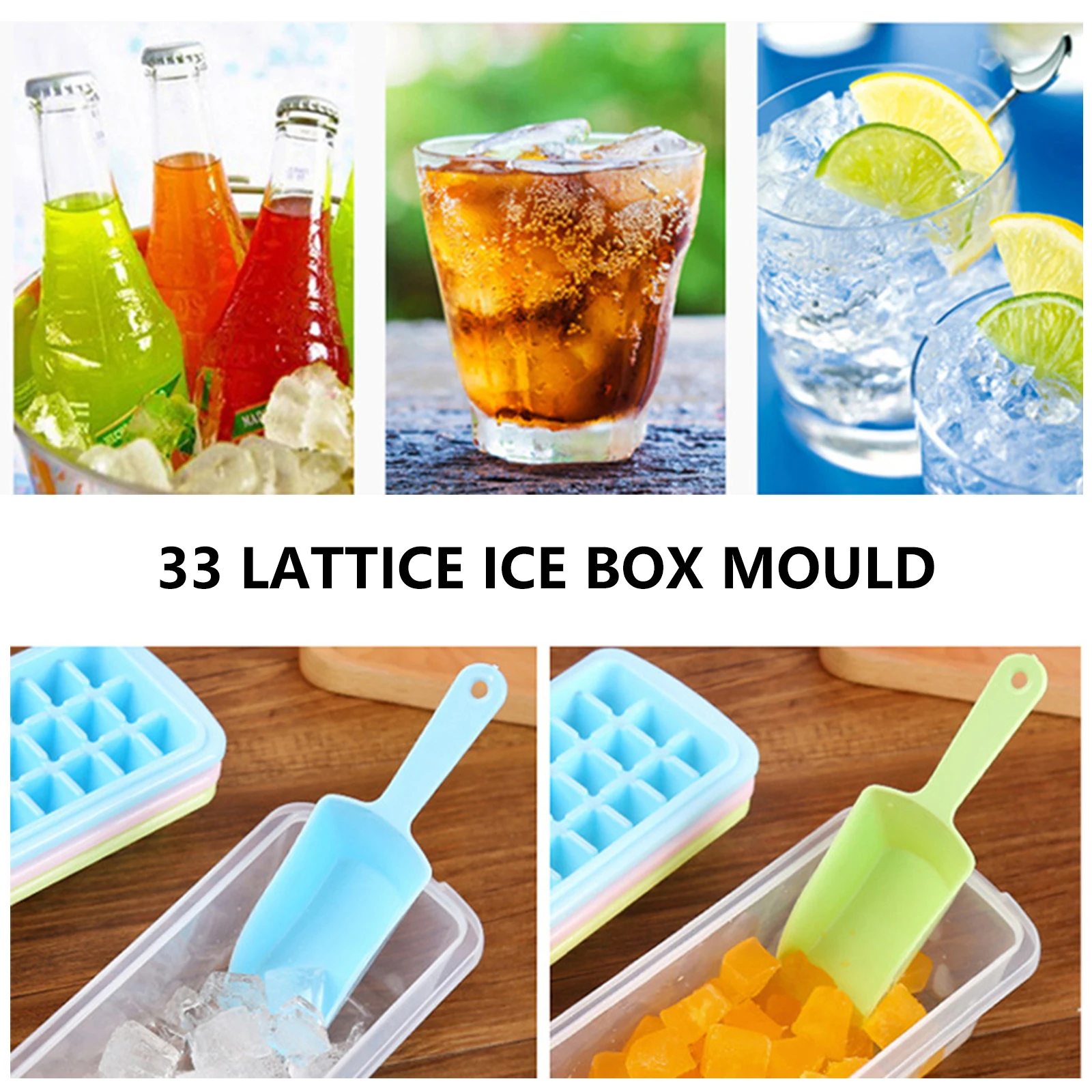 4 шт./компл. форма для кубиков льда материал пищевых продуктов-силиконовая
