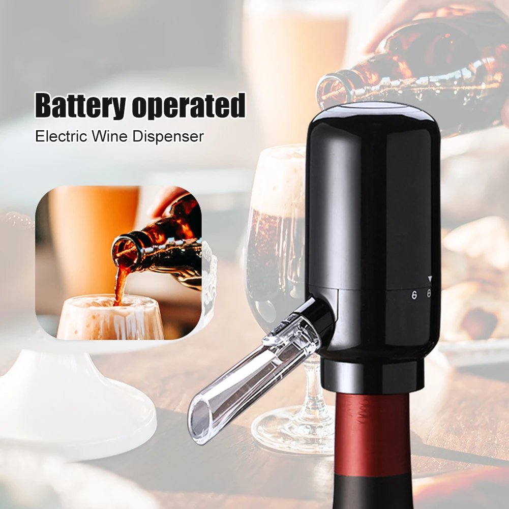 

Electric Wine Aerator Dispenser One-touch Intelligent Automatic Wine Whiskey Champagne Decanter Pourer For Home Party Bar Tools