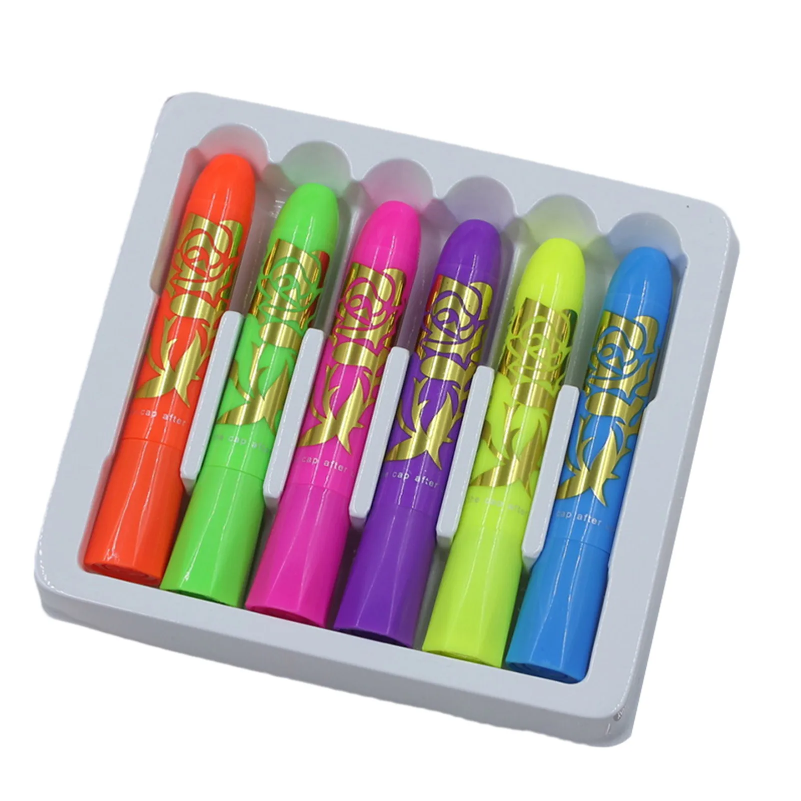 Фотокраска для лица, 6 различных цветов, черный светлый карандаш, неоновая краска для тела для детей и взрослых, потрясающий боди-арт, светящ... 
Фотокраска для лица, 6 различных цветов, черный светлый карандаш, неоновая краска для тела для детей и взрослых, потрясающий боди-арт, светящ...