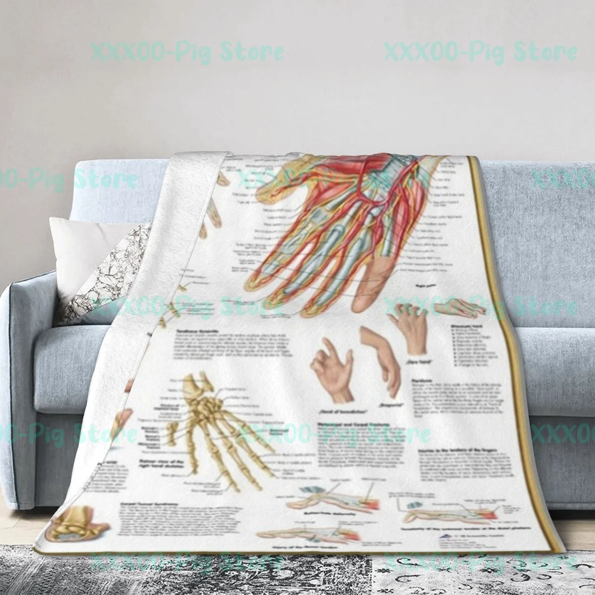 Human Anatomy Muscle System Canvas Art-3D Printed Embroidered Blanket Flannel for Bed Travel Rug Piece Fashion Bedspread Fleece
Human Anatomy Muscle System Canvas Art-3D Printed Embroidered Blanket Flannel for Bed Travel Rug Piece Fashion Bedspread Fleece