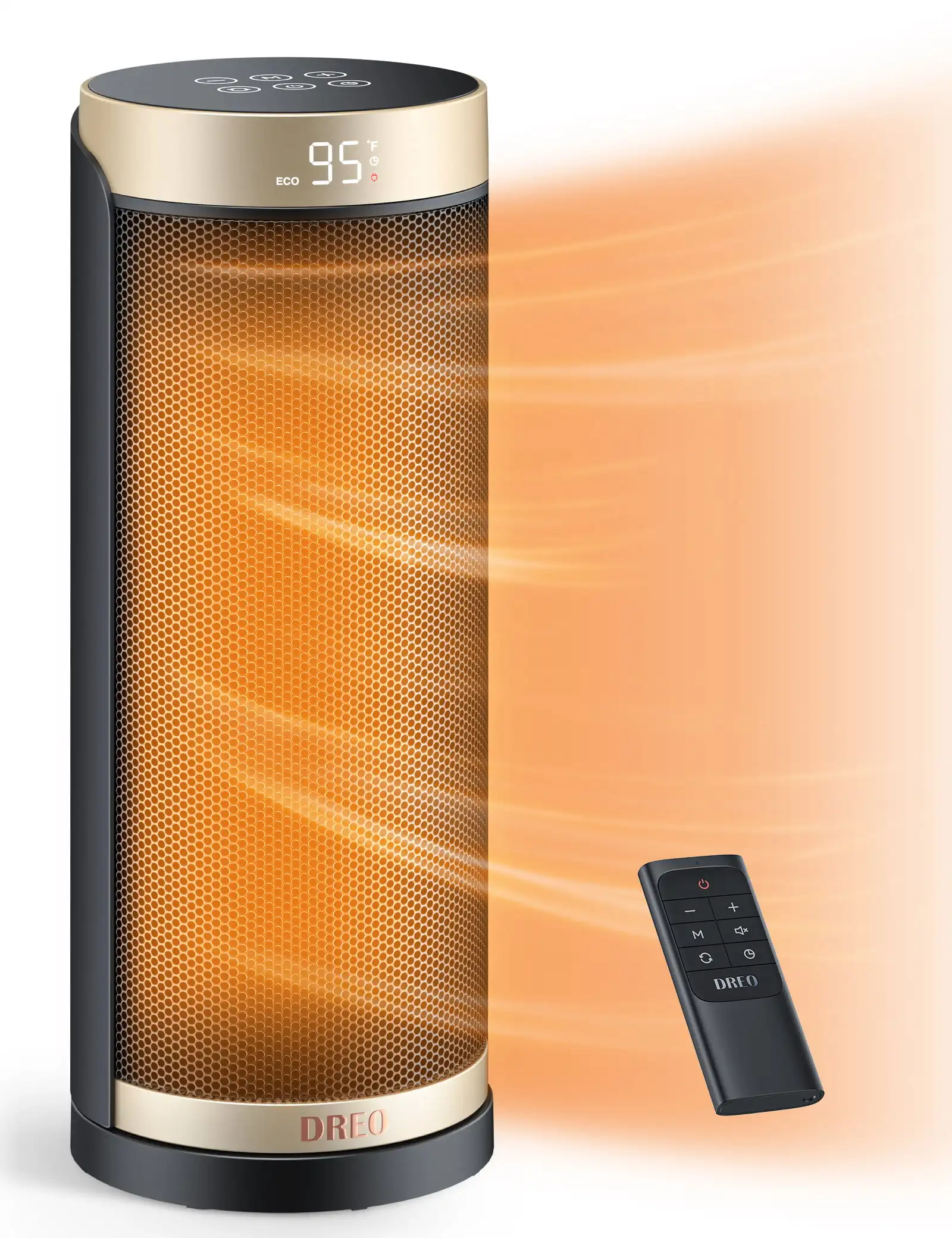 Space Heater, Heater, Heater, 1500W for Indoor Use, 70° Oscillating Portable Heater, Remote Control, 24H Timer, Tip-Over Switc
Space Heater, Heater, Heater, 1500W for Indoor Use, 70° Oscillating Portable Heater, Remote Control, 24H Timer, Tip-Over Switc
