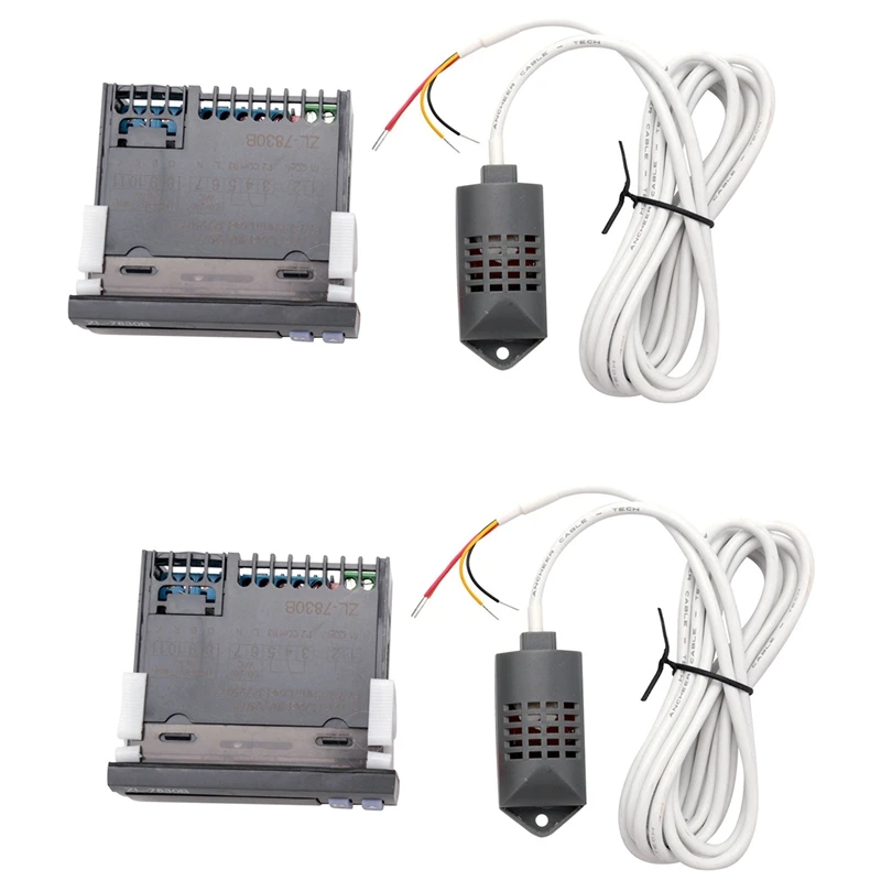 2X ZL-7830B, 30A Relay, 100-240Vac, Digital, Humidity Controller, Hygrostat, Incubator Humidity, Lilytech(ZL-Shr05b)
2X ZL-7830B, 30A Relay, 100-240Vac, Digital, Humidity Controller, Hygrostat, Incubator Humidity, Lilytech(ZL-Shr05b)