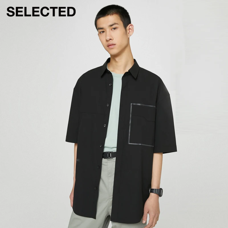 SELECTED Spring And Summer Letter Chest Pocket Patch Trend Loose Short-Sleeved Shirt For Men S|421204038
SELECTED Spring And Summer Letter Chest Pocket Patch Trend Loose Short-Sleeved Shirt For Men S|421204038