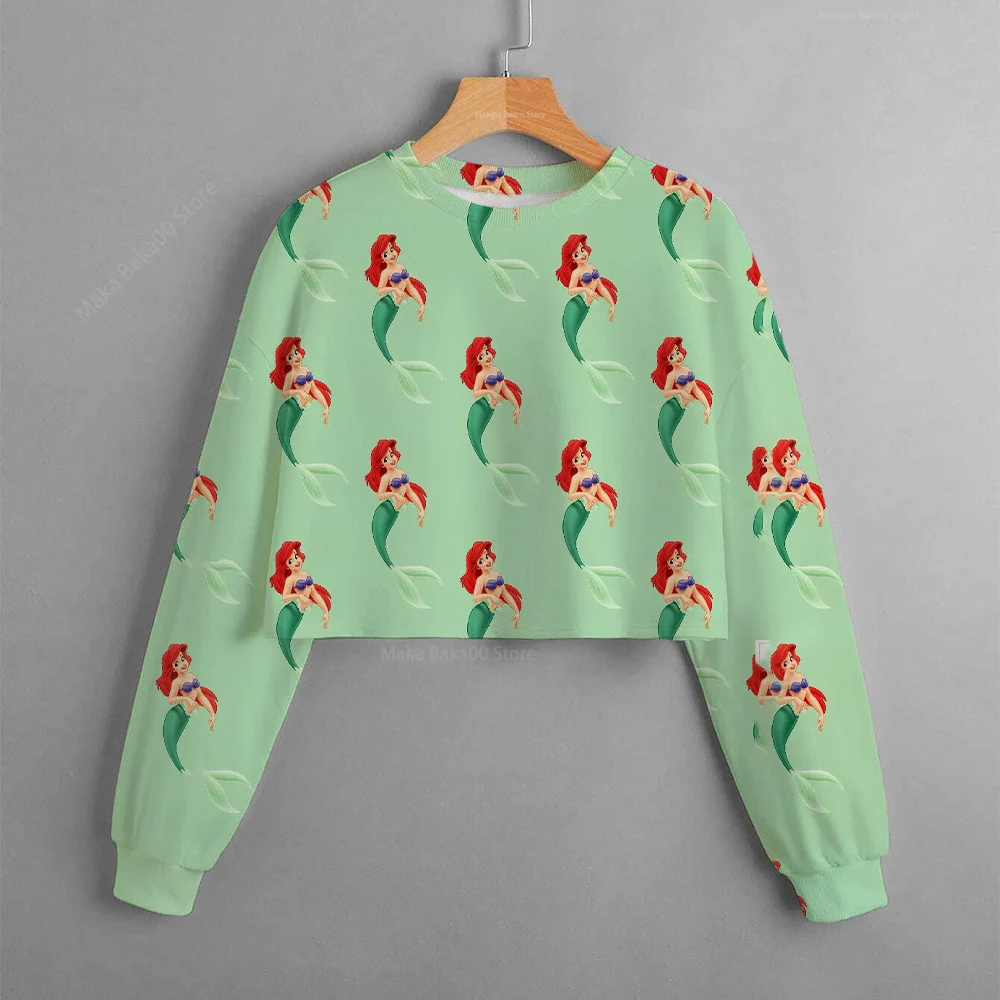 2022 Fall/Winter New Disney Princess Series Sweatshirt Round Neck Short Ellie Print Casual Cute Girls Tops
2022 Fall/Winter New Disney Princess Series Sweatshirt Round Neck Short Ellie Print Casual Cute Girls Tops