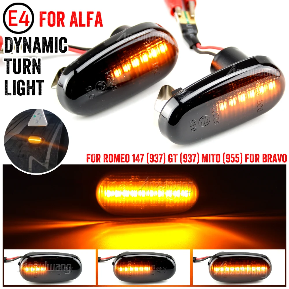 Dynamic LED Side Marker Fender Indicator Light For Alfa Romeo GT 147 937 MiTo 955 Fiat Bravo 198 Hatchback Siganl Lamp
Dynamic LED Side Marker Fender Indicator Light For Alfa Romeo GT 147 937 MiTo 955 Fiat Bravo 198 Hatchback Siganl Lamp