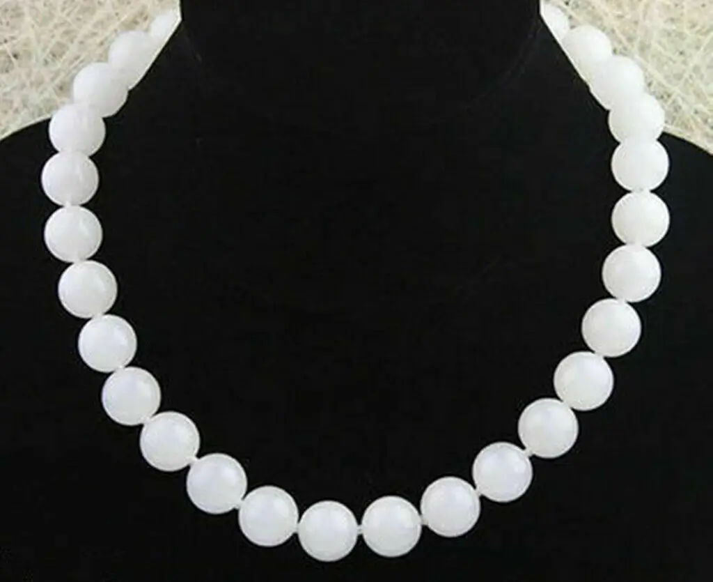 Ожерелье из природного нефрита диаметром 6/8/10/12 мм диаметром 18 дюймов AAA
Ожерелье из природного нефрита диаметром 6/8/10/12 мм диаметром 18 дюймов AAA