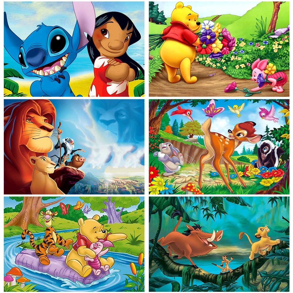 Disney 5D Diamond Embroidery Winnie the Pooh Full Square Round Painting Bambi Mosaic Animal Picture Rhinestone Home Decor
Disney 5D Diamond Embroidery Winnie the Pooh Full Square Round Painting Bambi Mosaic Animal Picture Rhinestone Home Decor