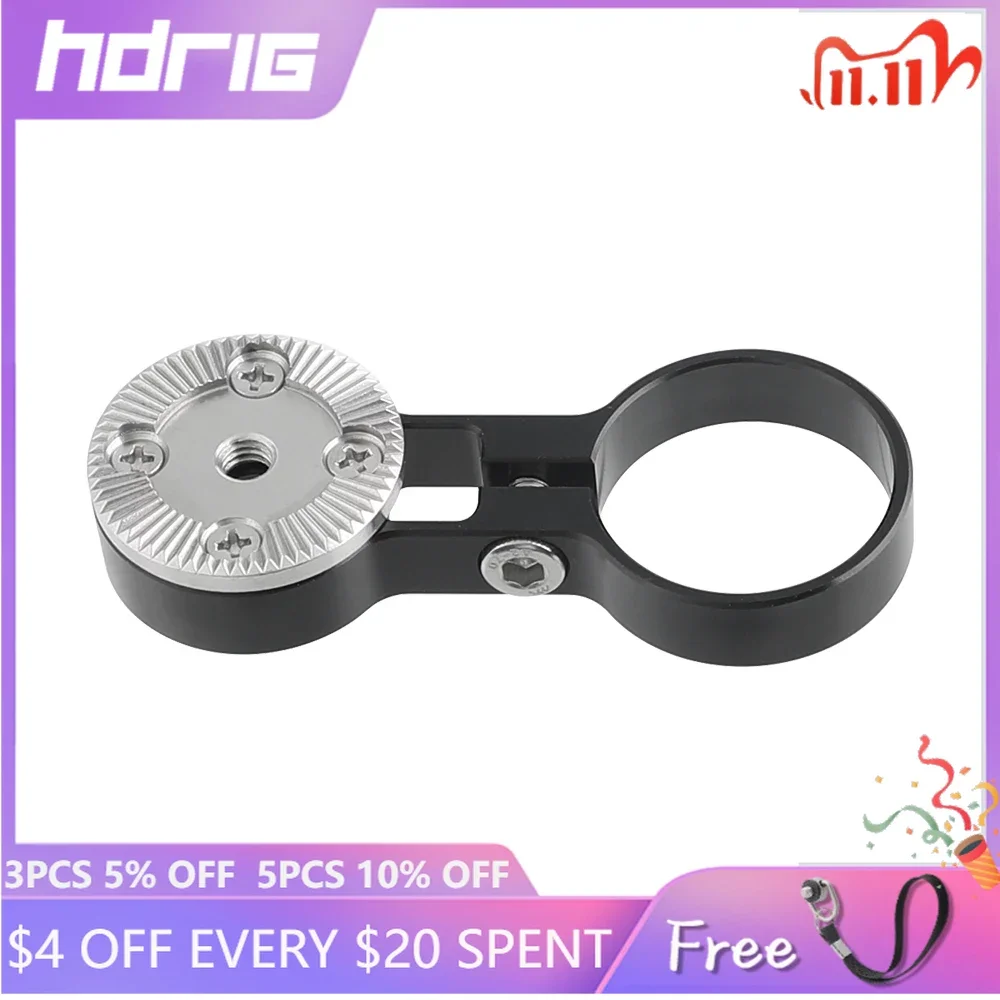 HDRiG 2 In 1 Standard ARRI Rosette Mount To 30mm Rod Clamp Converter
HDRiG 2 In 1 Standard ARRI Rosette Mount To 30mm Rod Clamp Converter