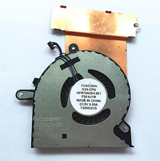 CPU Cooling Fan for HP OMEN 15-CE 15-CE000 15-CE010CA 15-CE020CA 15-CE030CA 15-CE051NR G3A-CPU NFB74A0000008TX 5H-001 929455-001
CPU Cooling Fan for HP OMEN 15-CE 15-CE000 15-CE010CA 15-CE020CA 15-CE030CA 15-CE051NR G3A-CPU NFB74A0000008TX 5H-001 929455-001