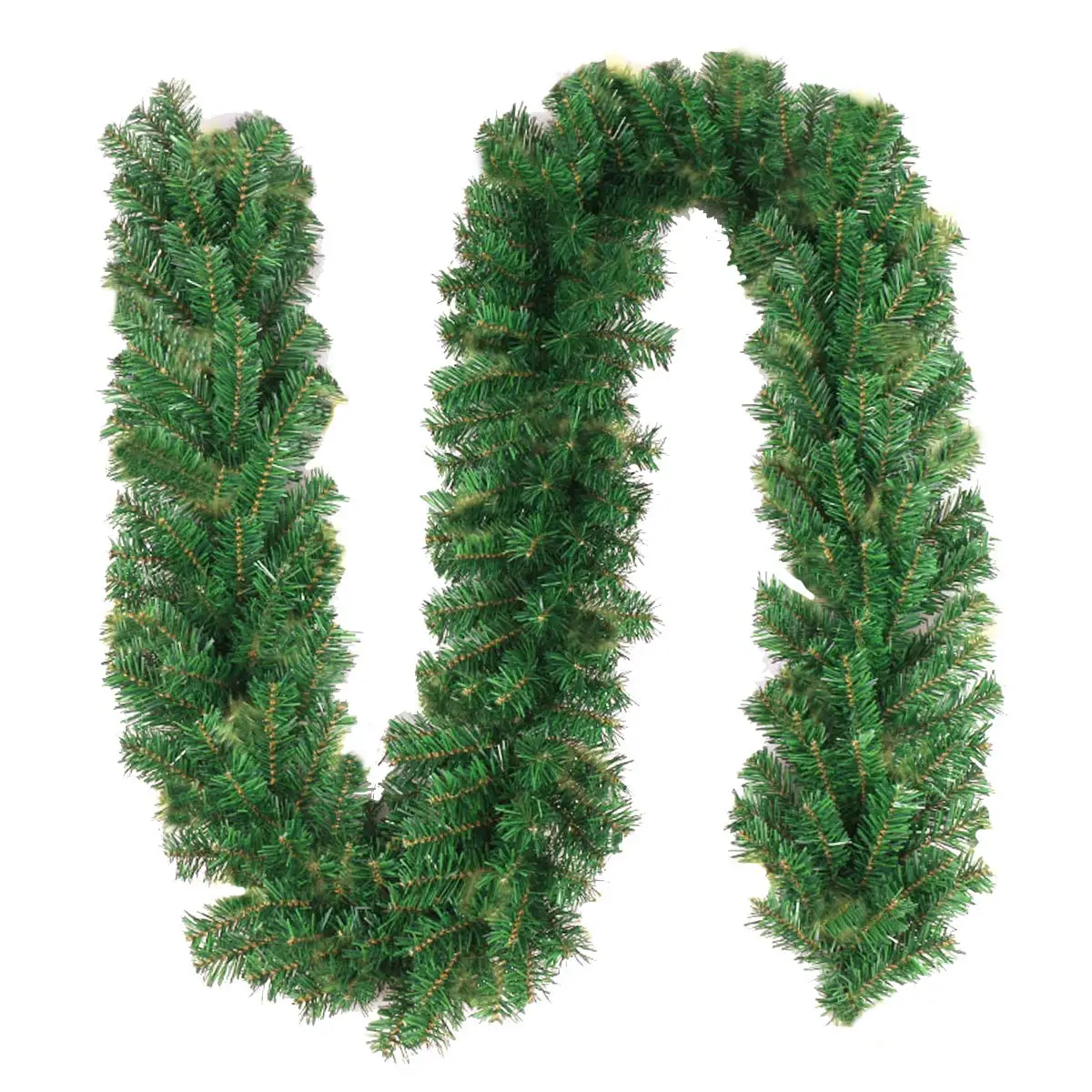 Christmas Decoration Green Garland Greenery Tree Branch Outdoor Party Decoration Pine Garland with 280 Tips, 9-Feet Xmas Garland 
Christmas Decoration Green Garland Greenery Tree Branch Outdoor Party Decoration Pine Garland with 280 Tips, 9-Feet Xmas Garland
