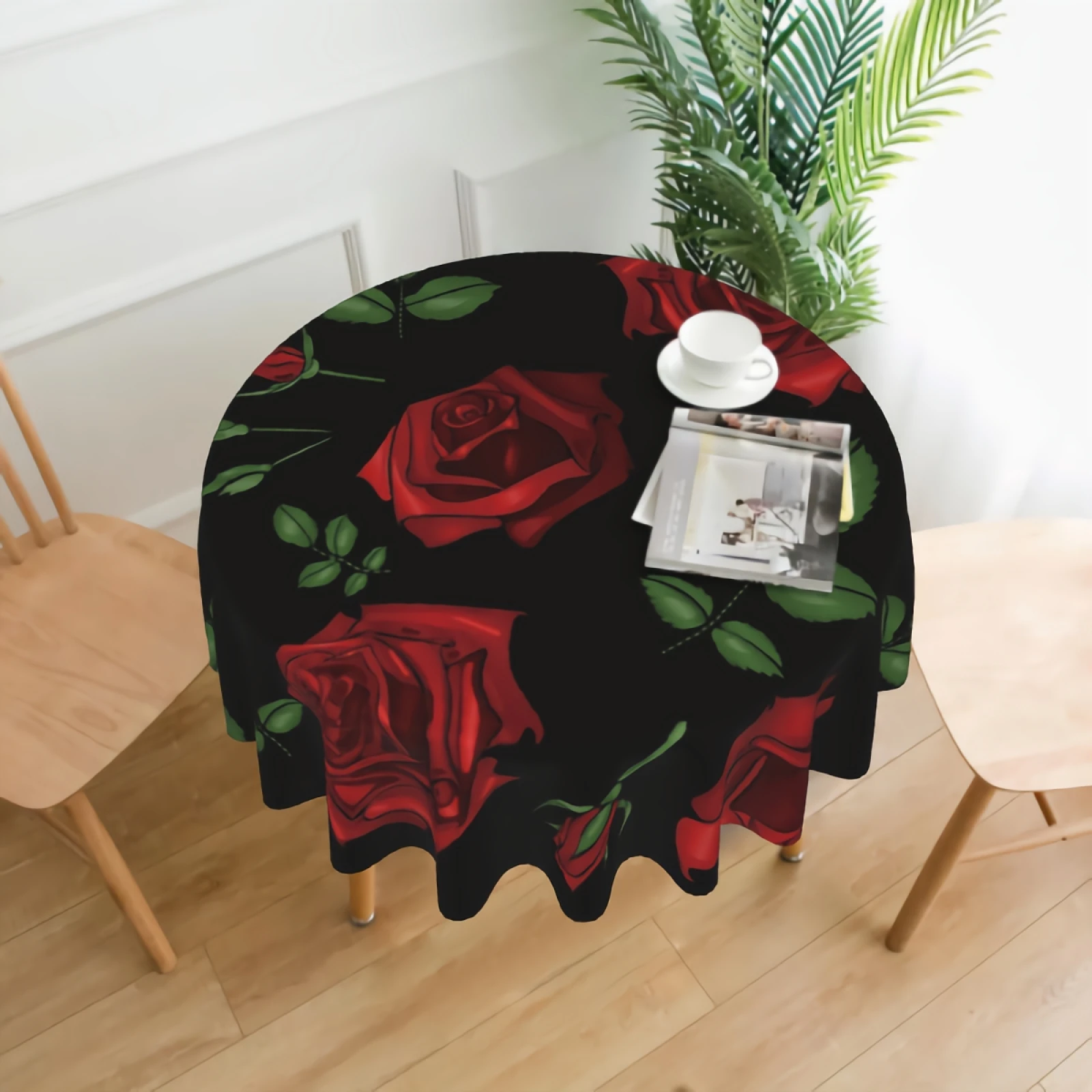 Red Rose Flower Bouquet Round Tablecloth Waterproof Washable 60" Dining Decorative for Home Kitchen Party Wedding
Red Rose Flower Bouquet Round Tablecloth Waterproof Washable 60" Dining Decorative for Home Kitchen Party Wedding