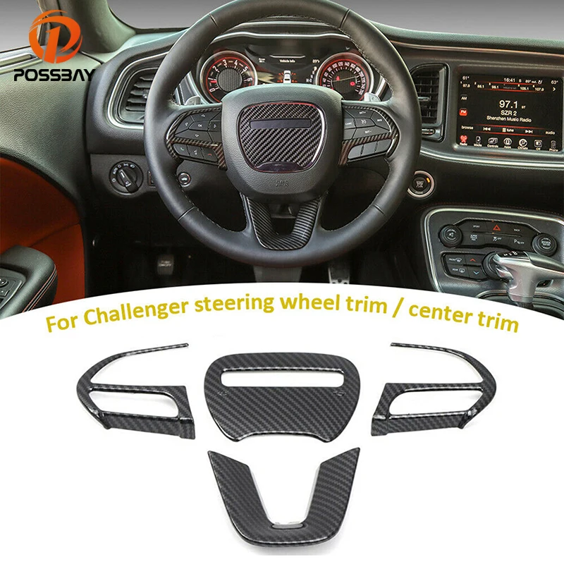 Car Steering Wheel Cover Trim Interior Parts for Dodge Challenger Charger 2015 2016 2017 2018 2019 2020 2021 Auto Accessories
Car Steering Wheel Cover Trim Interior Parts for Dodge Challenger Charger 2015 2016 2017 2018 2019 2020 2021 Auto Accessories