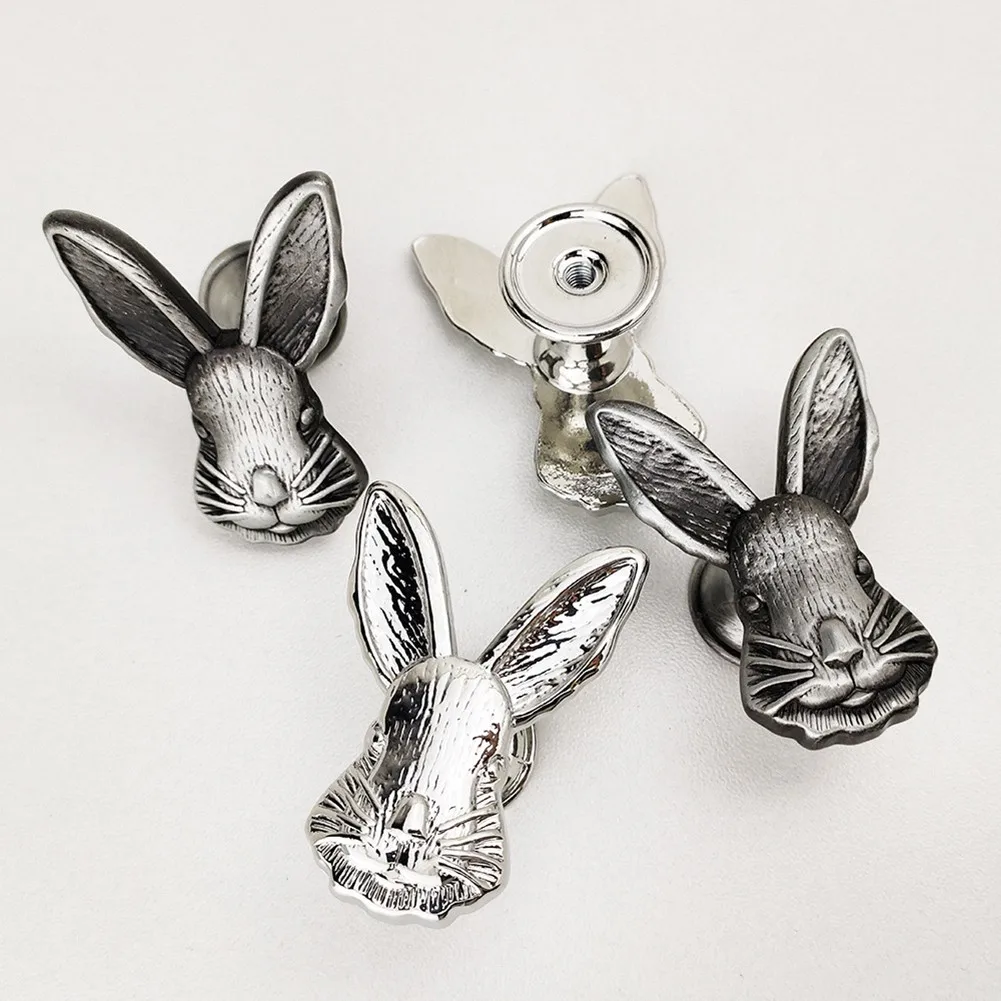 Rabbit Shape Plant Animal Shape Furniture Handles Zinc Alloy Drawer Knobs Retro Dresser Knobs Gold Handles For Cabinets Drawers
Rabbit Shape Plant Animal Shape Furniture Handles Zinc Alloy Drawer Knobs Retro Dresser Knobs Gold Handles For Cabinets Drawers