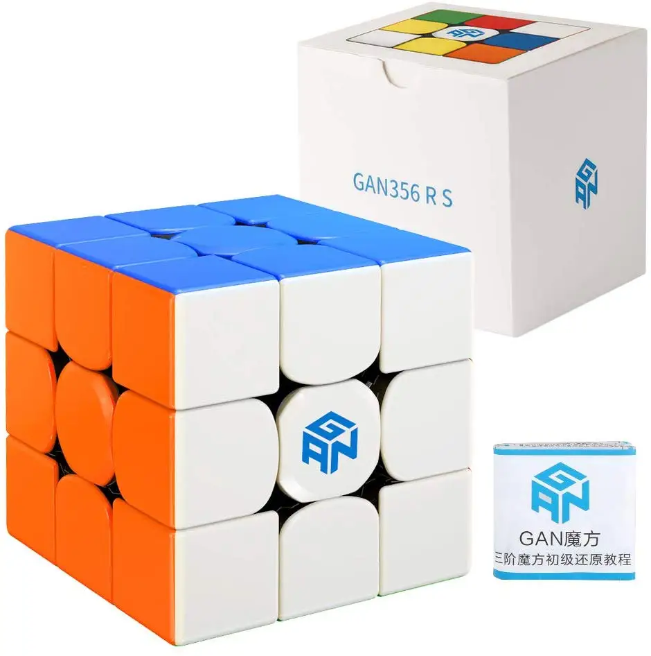 GAN 356 RS 3x3x3 магический скоростной куб R S без наклеек профессиональные