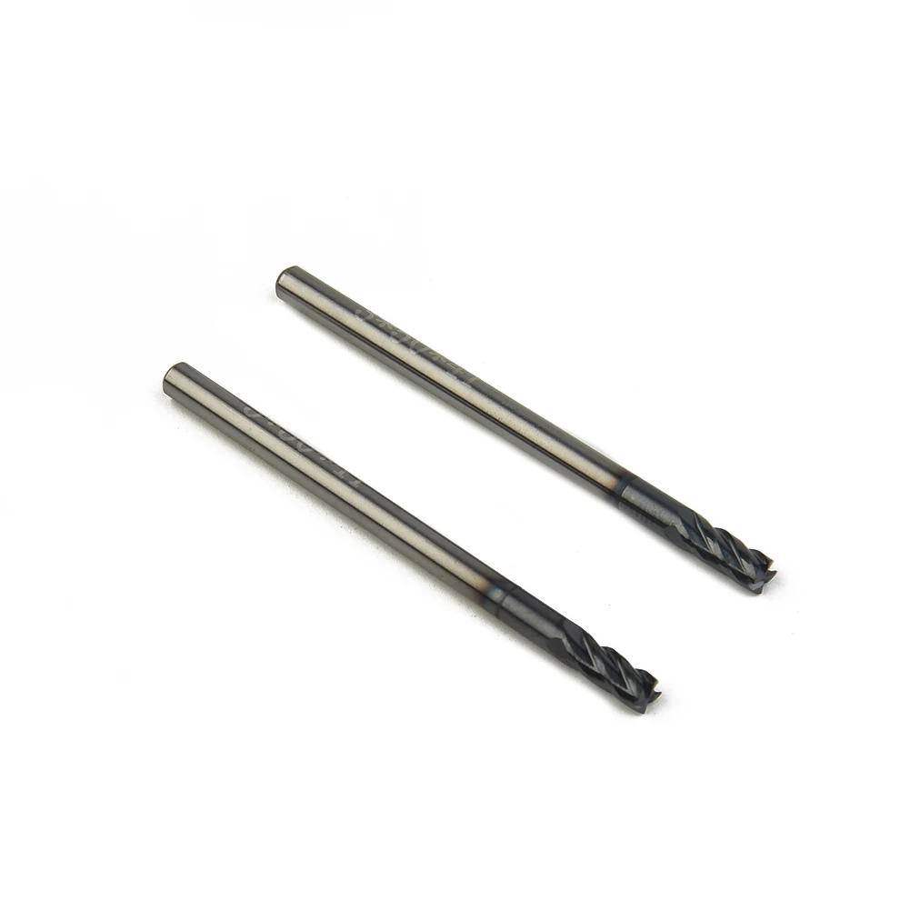 2PCS Tungsten Carbide HRC45 4 Flutes End Mill 3MM Shank Milling Cutter Tool Set Cutter Milling Tools Wood End Mill Cutter Bits
2PCS Tungsten Carbide HRC45 4 Flutes End Mill 3MM Shank Milling Cutter Tool Set Cutter Milling Tools Wood End Mill Cutter Bits