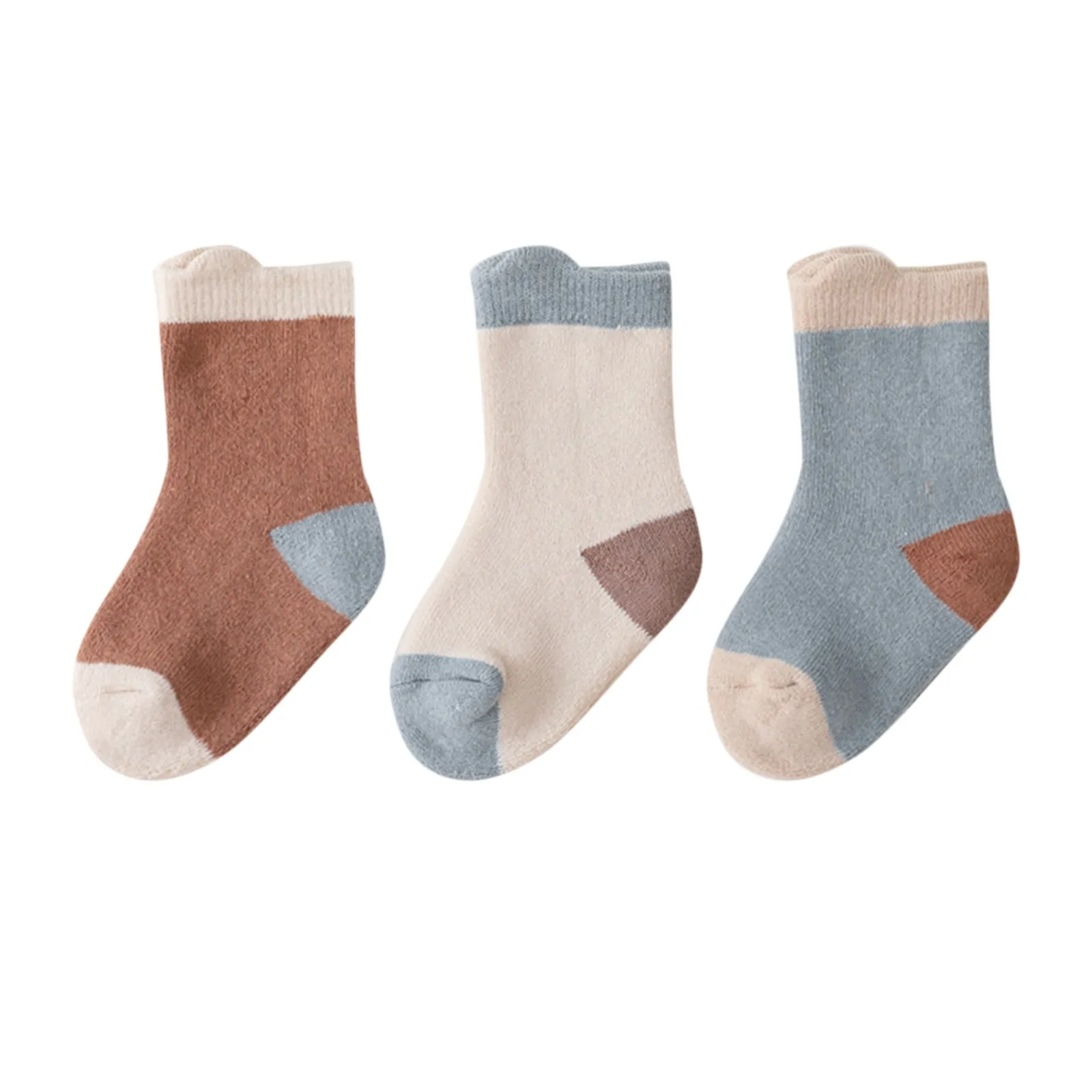 3 Pairs/Lot Infant Patchwork Socks Fall Winter Newborn Baby Socks Toddler Non-Slip Boys Girls Baby Socks Floor Socks Kids Socks
3 Pairs/Lot Infant Patchwork Socks Fall Winter Newborn Baby Socks Toddler Non-Slip Boys Girls Baby Socks Floor Socks Kids Socks