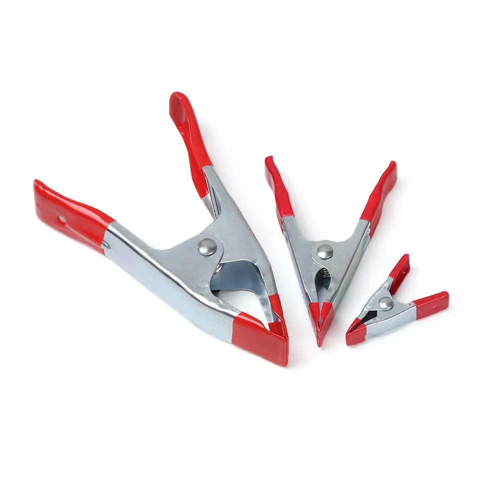 2/4/6 Inch Metal A-Shaped Spring Clamp Tent Clips Multi-Purpose Home Use Woodworking Electrician Powerful A Clips
2/4/6 Inch Metal A-Shaped Spring Clamp Tent Clips Multi-Purpose Home Use Woodworking Electrician Powerful A Clips