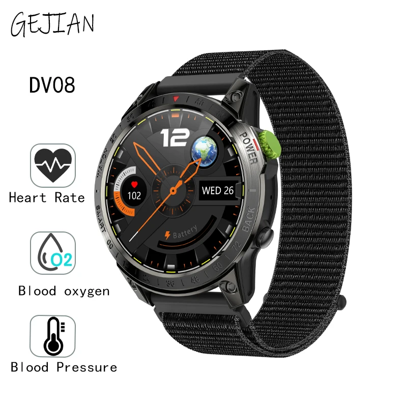 Мужские Смарт-часы GEJIAN, 1,45 дюйма, Full Touch, HD, круглый экран, Bluetooth, IP68, водостойкие, многофункциональные спортивные часы
Мужские Смарт-часы GEJIAN, 1,45 дюйма, Full Touch, HD, круглый экран, Bluetooth, IP68, водостойкие, многофункциональные спортивные часы