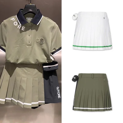 South Korea's original single Golf clothing women's pleated short skirt with ball bag sports quick drying breathable anti-slip s
South Korea's original single Golf clothing women's pleated short skirt with ball bag sports quick drying breathable anti-slip s