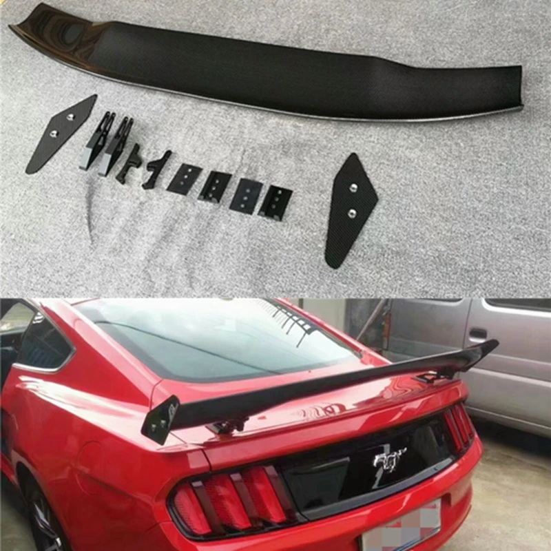 APR style top quality real Carbon fiber Car Rear Trunk Spoiler Wing For Ford Mustang 2014-2018 or sedan models, drilling needed
APR style top quality real Carbon fiber Car Rear Trunk Spoiler Wing For Ford Mustang 2014-2018 or sedan models, drilling needed