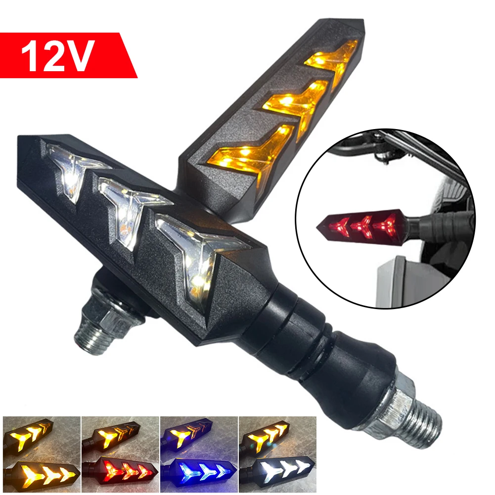 2PCS Motorcycle LED Turn Signal Light Auto LED Flowing Water Flashing Lights Motorcycles DRL Blinker Indicators Brake Lamp
2PCS Motorcycle LED Turn Signal Light Auto LED Flowing Water Flashing Lights Motorcycles DRL Blinker Indicators Brake Lamp