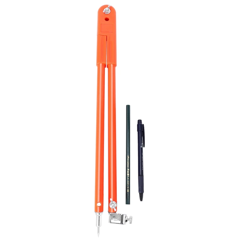 Carpenter Precision Pencil Compasses Large Diameter Adjustable Dividers Marking And Scribing Compass For Woodworking
Carpenter Precision Pencil Compasses Large Diameter Adjustable Dividers Marking And Scribing Compass For Woodworking