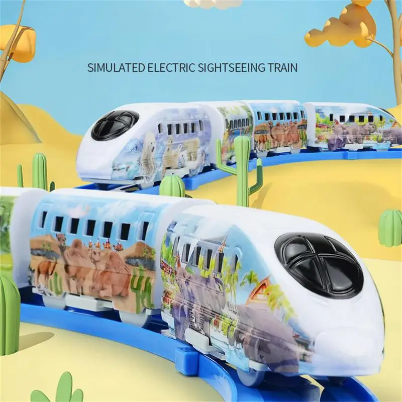 Electric Train Eco-friendly ABS Train Set For Kids Christmas Gifts For Birthday Favors Christmas Day Parent-Child Interaction
Electric Train Eco-friendly ABS Train Set For Kids Christmas Gifts For Birthday Favors Christmas Day Parent-Child Interaction