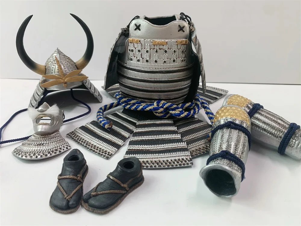 1/6th Old Ancient Japanese Sengoku Samurai Silver Full Armor Model For 12inch Body Action Collectable
1/6th Old Ancient Japanese Sengoku Samurai Silver Full Armor Model For 12inch Body Action Collectable