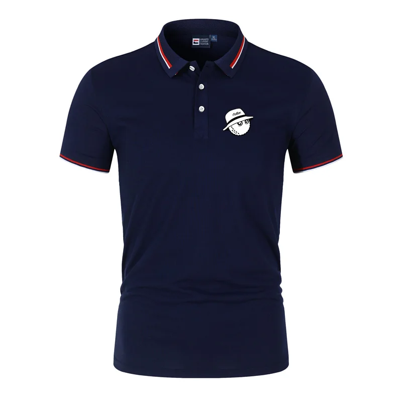 Summer Malbon Golf Polo Shirt Men High Quality Men's Turn Down Collar Polo Short Sleeve Top Business Casual Polo-shirt for Men
Summer Malbon Golf Polo Shirt Men High Quality Men's Turn Down Collar Polo Short Sleeve Top Business Casual Polo-shirt for Men