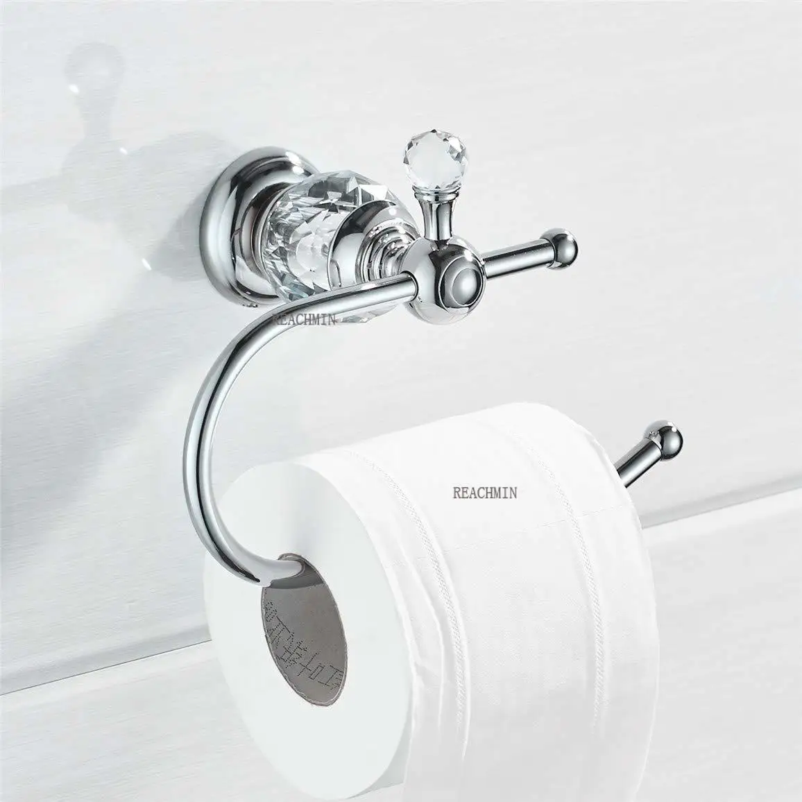 Chrome Crystal Toilet Paper Holder Solid Brass Roll Holder Polish Shlef Paper Towel Wall Mounted Bathroom Accessories
Chrome Crystal Toilet Paper Holder Solid Brass Roll Holder Polish Shlef Paper Towel Wall Mounted Bathroom Accessories