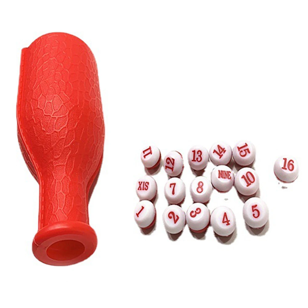 Billiard Game Kelly Pool Shaker Bottle Billiard Hall Dice Ball Room EntertainmentWith Standard Set Of 16 Numbered Tally Balls
Billiard Game Kelly Pool Shaker Bottle Billiard Hall Dice Ball Room EntertainmentWith Standard Set Of 16 Numbered Tally Balls