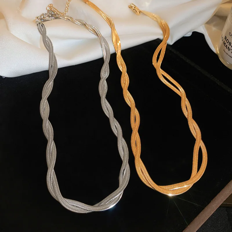 YOUNGX Minimalist Stainless Steel Snake Chain Necklace Vintage Double Layered Blade Chain Choker For Women Jewelry Non Tarnish
YOUNGX Minimalist Stainless Steel Snake Chain Necklace Vintage Double Layered Blade Chain Choker For Women Jewelry Non Tarnish