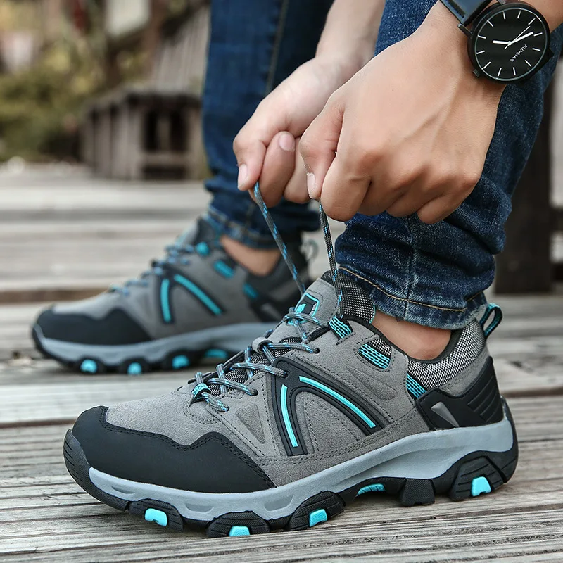 Mens Climbing Hiking Shoes Lace Up Sneaker Casual Designer Outdoor Trainers Non-slip Men Trekking Shoes Zapatos Para Hombres
Mens Climbing Hiking Shoes Lace Up Sneaker Casual Designer Outdoor Trainers Non-slip Men Trekking Shoes Zapatos Para Hombres