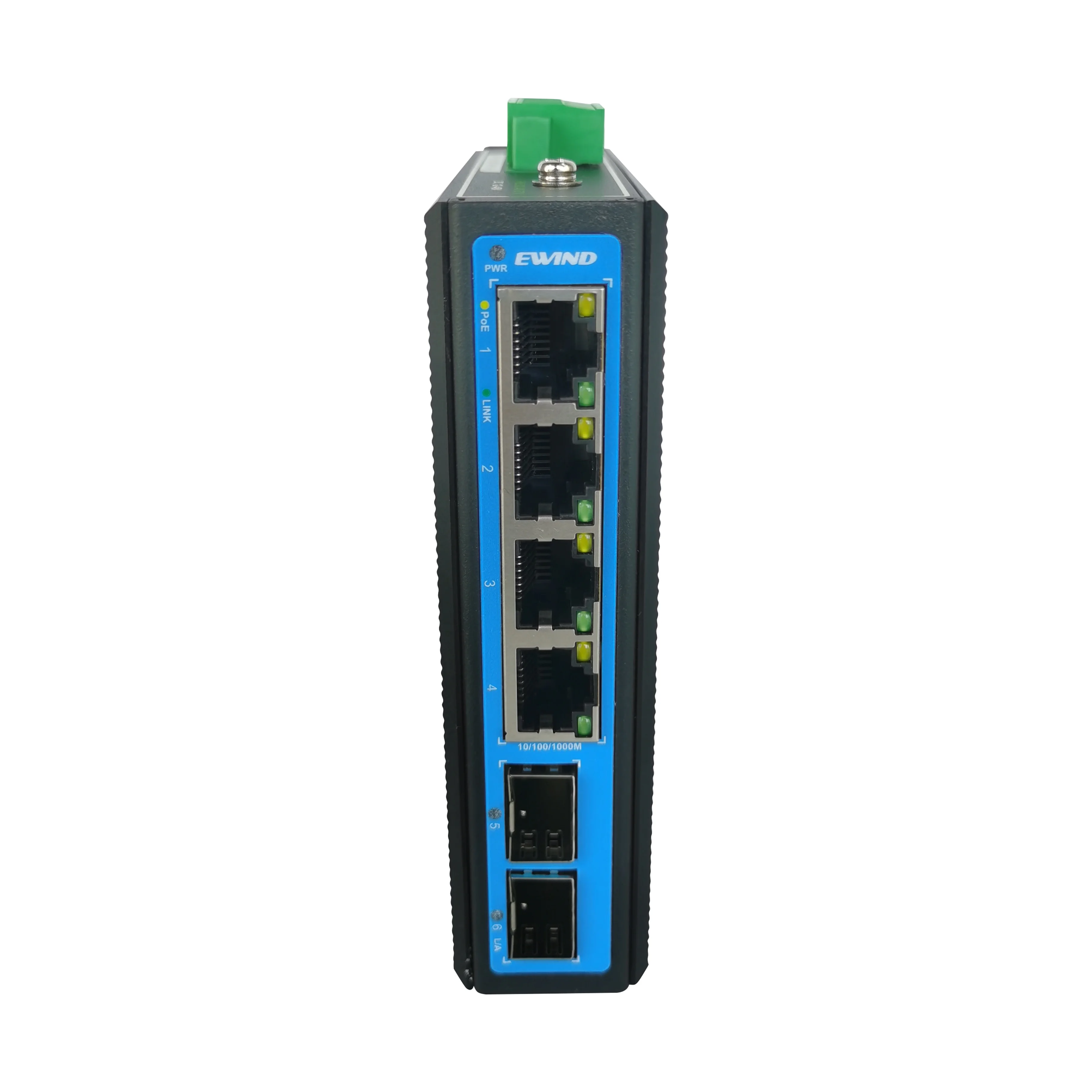 Промышленный POE коммутатор с 4 портами, 10/100/1000 м, 2 * гигабитных SFP, Din-рейка, PoE коммутатор
Промышленный POE коммутатор с 4 портами, 10/100/1000 м, 2 * гигабитных SFP, Din-рейка, PoE коммутатор