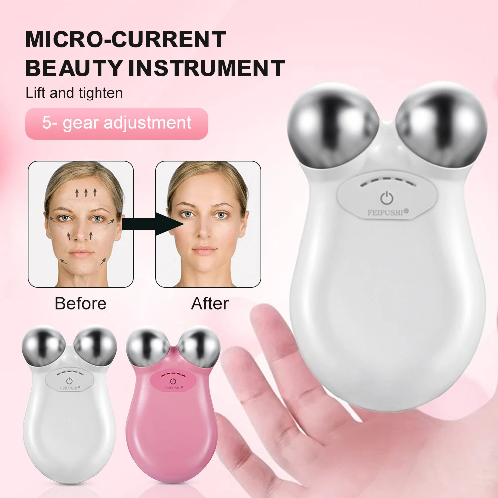 EMS Face Lifting Microcurrent Roller Facial Massager Face Anti Wrinkle Aging Massage Micro current Face Slimming Roller
EMS Face Lifting Microcurrent Roller Facial Massager Face Anti Wrinkle Aging Massage Micro current Face Slimming Roller