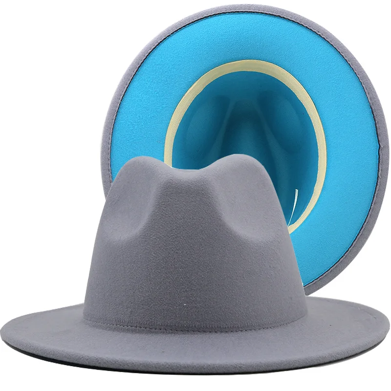 Winter Fashion Wool Fedora Hat For Women Chapeau Black Hats For Men simple Wide Brim Autumn Female caps Fashion Top Jazz Cap Wi
Winter Fashion Wool Fedora Hat For Women Chapeau Black Hats For Men simple Wide Brim Autumn Female caps Fashion Top Jazz Cap Wi